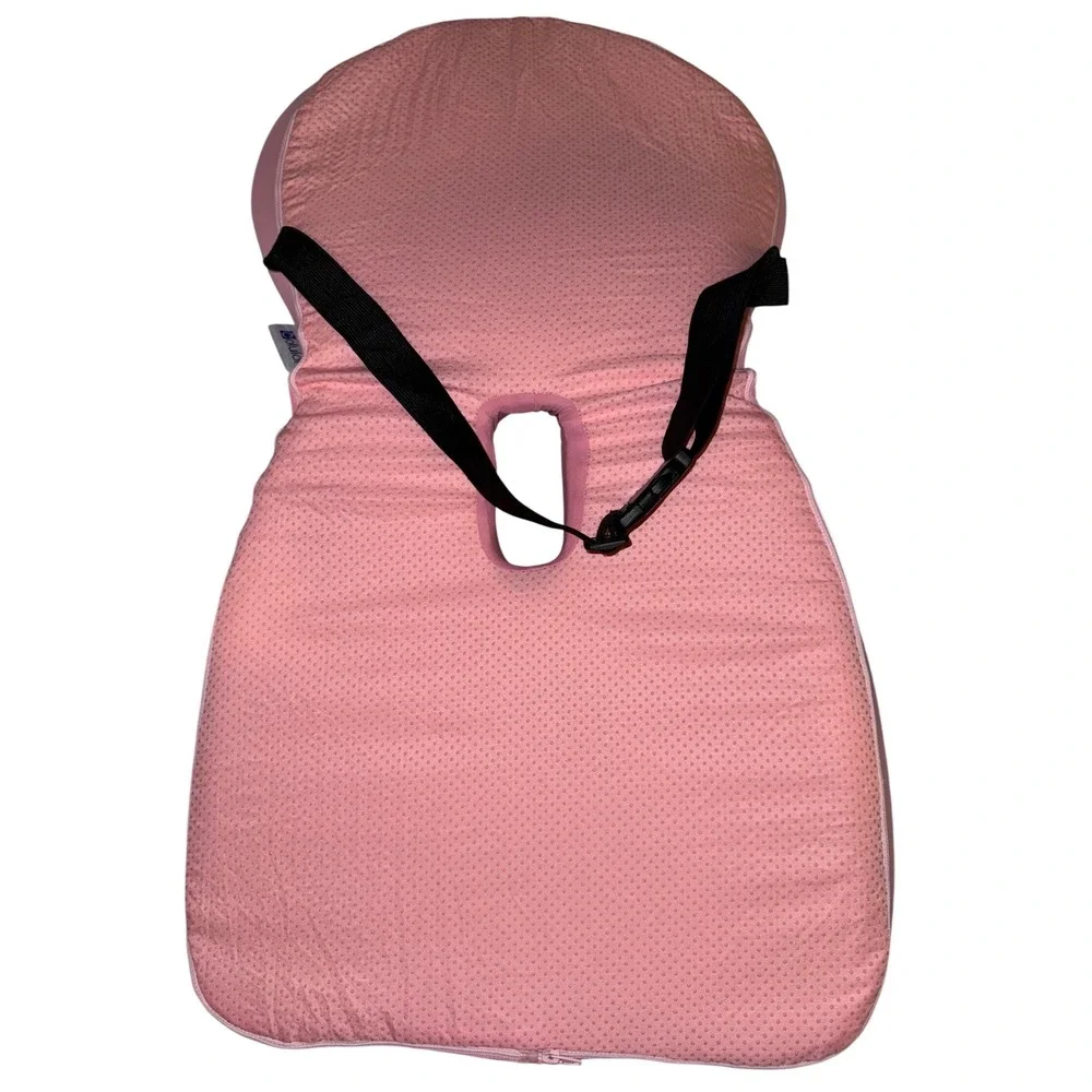New Lumbar‎ Support Pillow Ergonomic Back Cushion One Size Pink